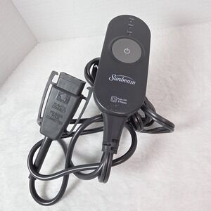 Sunbeam Electric Blanket Remote Control Style AA85 3-Prong High Med Low 3 Hour